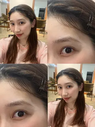 パーマ 野々村 朋美のヘアスタイル