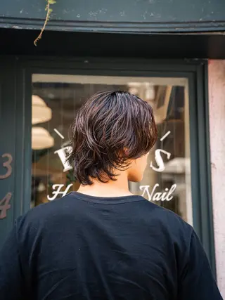 ミディアム カラー パーマ メンズ 🔗メンズサロン🔗 Kieのヘアスタイル