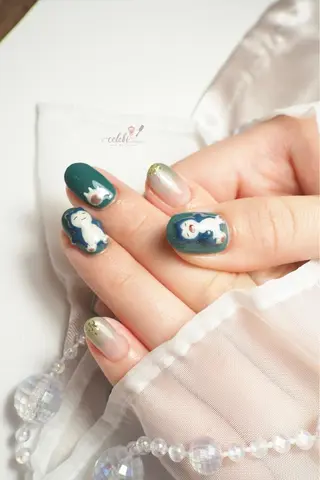 ネイル オーダーネイルチップ サロンcelebiのネイルデザイン