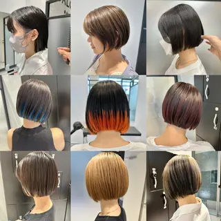 ショート SALOWIN心斎橋Suite店所属・洗っても取れない 髪質改善|OJIROのヘアスタイル