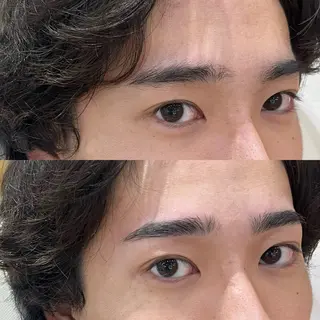 メンズ アイブロウ fiio brow 大阪西梅田北新地店所属・HBL/梅田/ ここな🪼のマツエク・マツパデザイン