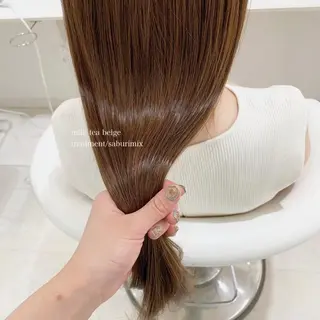 ロング カラー Parve  Mix /板野妃莉のヘアスタイル