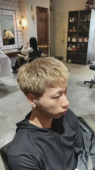 メンズ メンズ特化/フェード 樋口裕馬のヘアスタイル