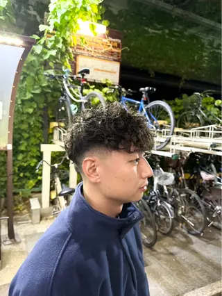 パーマ メンズ Earth 菊名のヘアスタイル