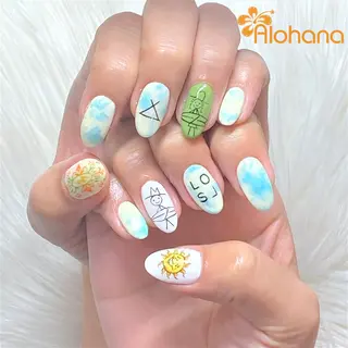 ネイル Alohana所属・Alohana Minaのネイルデザイン