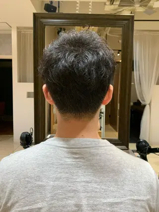 メンズ 似合わせカラー/艶 髪質改善/ヨシザキのヘアスタイル