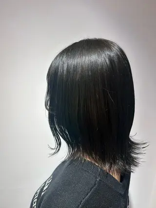 セミロング 蓮池 愛海のヘアスタイル