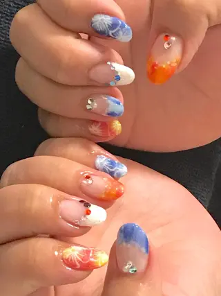 ネイル うるま市サロン Yuko Izawaのネイルデザイン