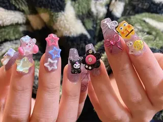 ネイル 🎀NAIL🎀 AI🪄︎︎◝✩のネイルデザイン