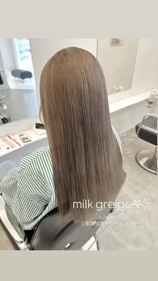 ロング ParveMix /石田 佳澄🩶のヘアスタイル