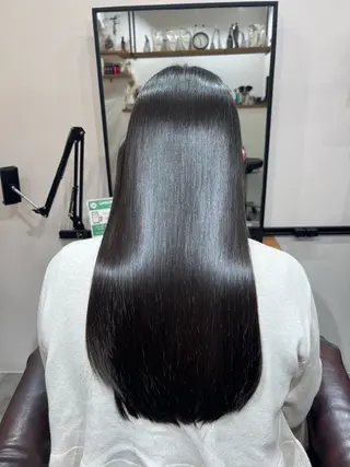 ロング 松下 祐太のヘアスタイル