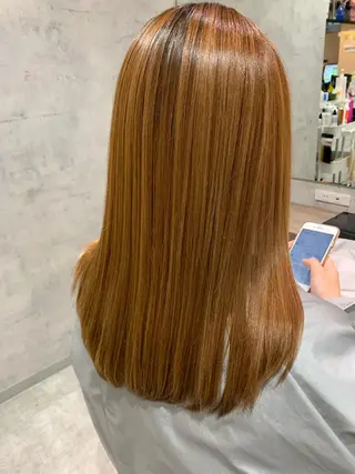 セミロング 髪質改善will hairdesignのヘアスタイル