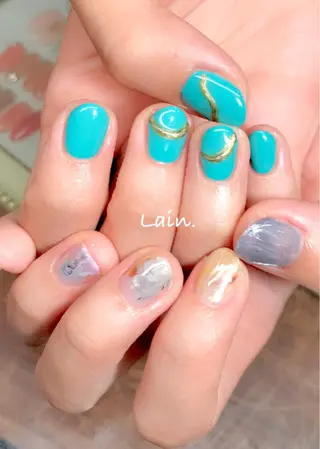 ネイル Liennail 持込デザインやり放題のネイルデザイン