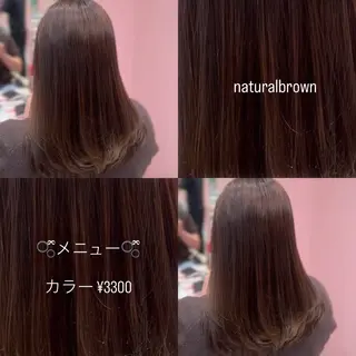 カラー 🍒Megumi /暖色寒色系カラーのヘアスタイル