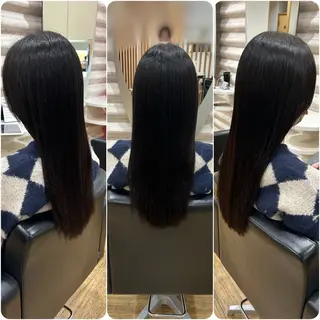 ロング カラー 『艶髪』で印象が激変 ！髪質改善専門KONのヘアスタイル