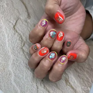 ネイル Hair salon Irie所属・與儀 知佳のネイルデザイン