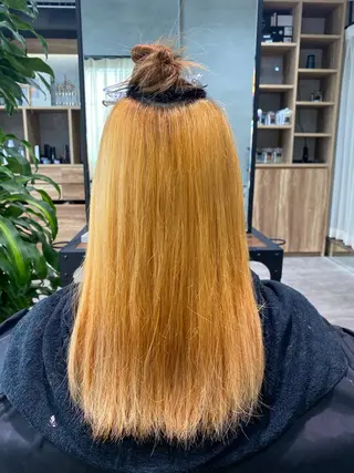 ロング 大久保 優香のヘアスタイル