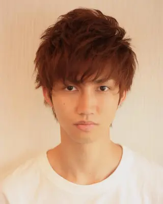 ショート カラー メンズ JUNES 原宿所属・谷口 佑介のヘアスタイル