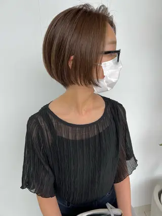 ショート カラー ハルキ/ 髪質改善のヘアスタイル