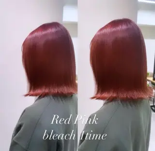 ショート カラー ブリーチなしWカラー 🎀韓国ヘア/amiのヘアスタイル