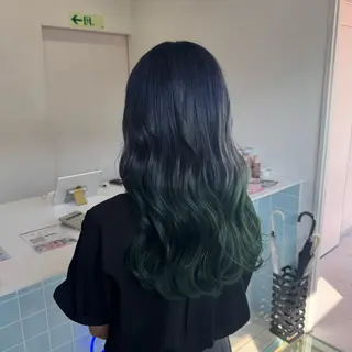 セミロング カラー 高発色/デザイン ☀️toku☀️のヘアスタイル