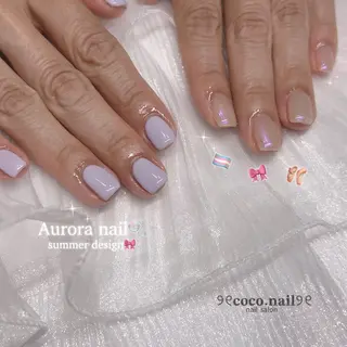 ネイル lili.nail y2k/ワンホンのネイルデザイン