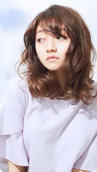 ミディアム パーマ to më所属・木志 望美のマツエク・マツパデザイン