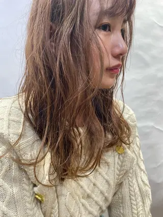 ロング カラー La  SHE's 天王寺店所属・マルヤマ リナのマツエク・マツパデザイン