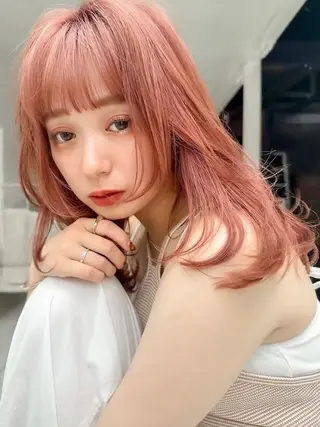 ロング カラー Hello by Sea所属・髪質改善/縮毛矯正 /レイヤー/宮崎直弥のヘアスタイル