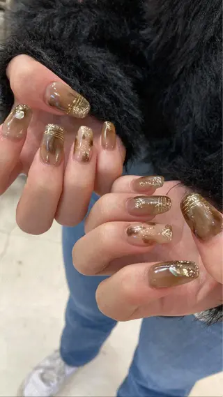 ネイル nailsalon　hue所属・小山 羽奈のネイルデザイン