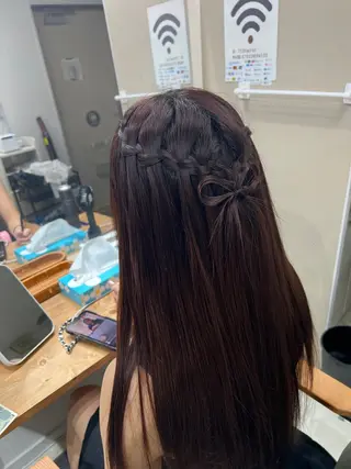 ロング ヘアアレンジ 山室 敬義のヘアスタイル