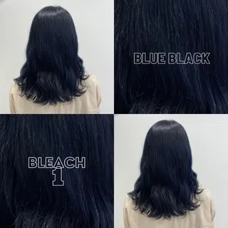 セミロング カラー ヘアアレンジ メンズ 🦋重くない暗髪🦋 Hana🦋のヘアスタイル