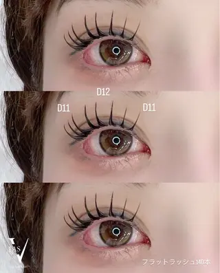 マツエク・マツパ VIAS YURINAのマツエク・マツパデザイン