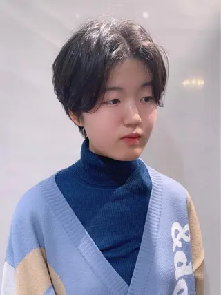 ショート カラー ヘアアレンジ As hair所属・柔らか垢抜けｶﾗｰと ｶｯﾄ🫧ASUKAのヘアスタイル