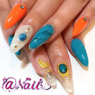 ネイル 小尾 栞のネイルデザイン