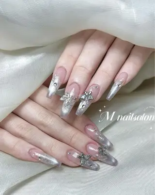 ネイル M🌷nail 長さだし専門店のネイルデザイン