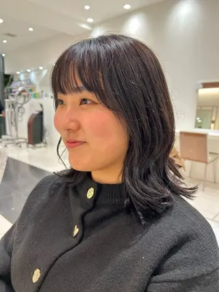 ミディアム オオタ ユイナ🌈のヘアスタイル