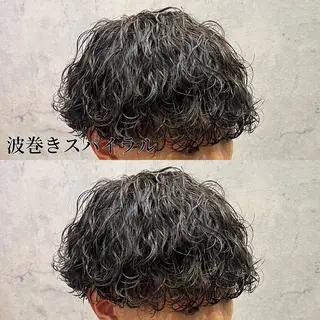 パーマ メンズ CODE.LINE 戸田公園店所属・西部 直樹のヘアスタイル