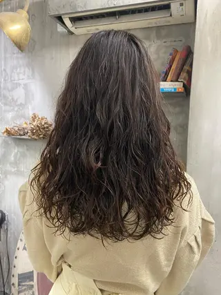 ミディアム パーマ お任せヘア☘️☘️ 及川渚のヘアスタイル