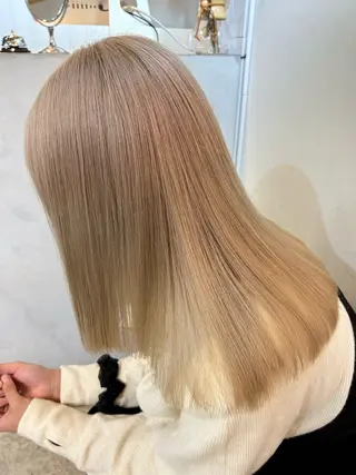 ミディアム カラー メンズ 🧸艶々韓国ヘア 🧁mizunaのヘアスタイル