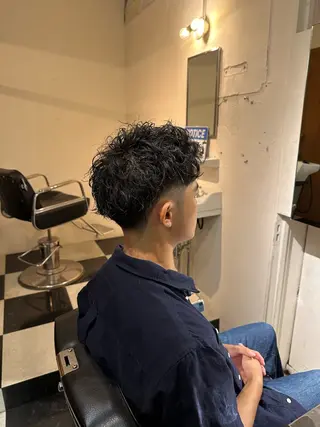 ショート メンズ モチヅキ タツキのヘアスタイル