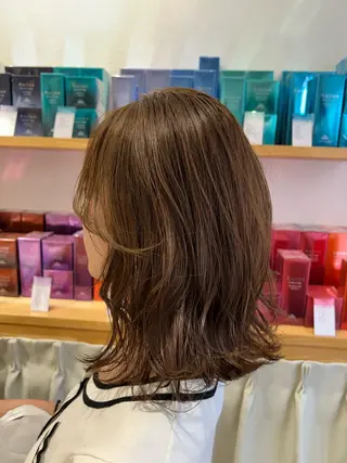 ロング カラー merc.🕊大西‎ 香瑚のヘアスタイル