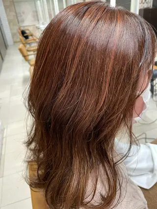 ミディアム ○HITOMI ○のヘアスタイル