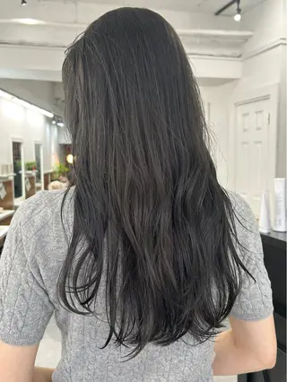 ロング カラー レイヤーボブ/ 艶カラー/サナ🌼のヘアスタイル