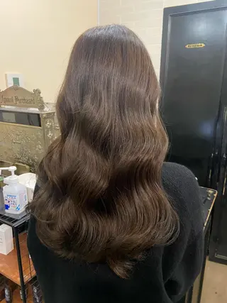 ロング カラー 地毛風艶カラー🌿 喜多夏海のヘアスタイル
