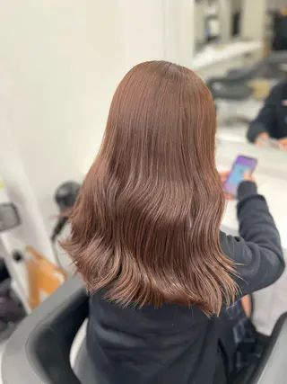 ロング カラー ヘアアレンジ ショート/パーマ🎀 艶カラー🎀こころのヘアスタイル