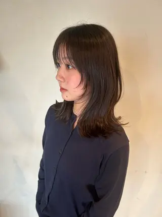 ミディアム liberal所属・佐々木 美有/石橋美容室/のヘアスタイル