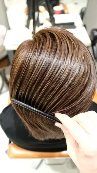 カラー 【銀座｜店長】 イノケンのヘアスタイル