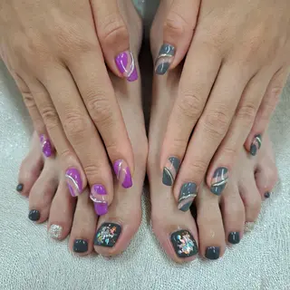 ネイル 河野ちえ (雑誌掲載サロン)のネイルデザイン