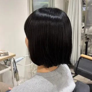 ショート カラー ななみ.⋆𝜗𝜚 暖色艶カラー/まつパのヘアスタイル